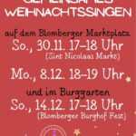 Gemeinsames Weihnachtssingen
