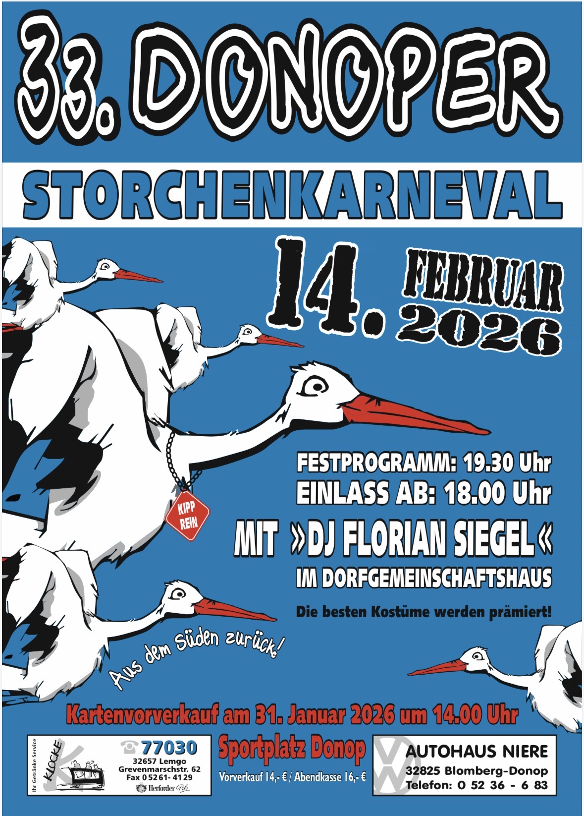 33. Donoper Storchenkarneval