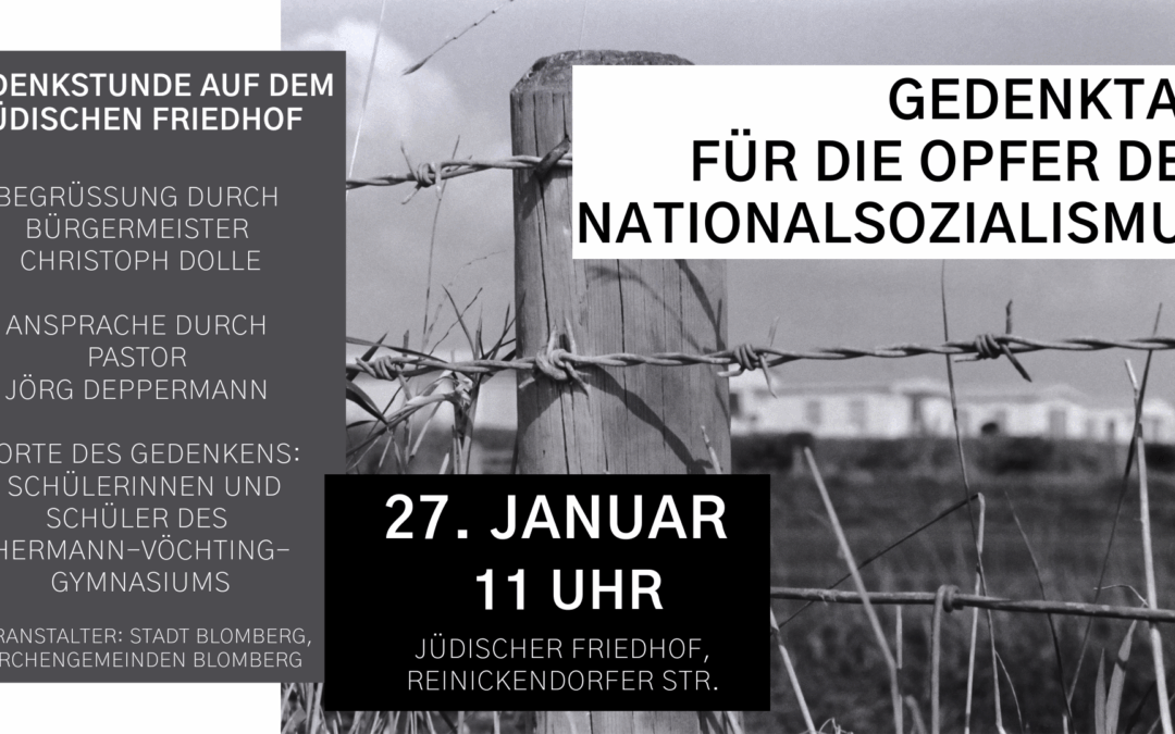 Gedenktag für die Opfer des Nationalsozialismus